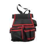 Maxbell Waist Tool Bag Pack Organizer Electricians Storage Family Utility Belt Pouch Red