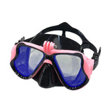 Maxbell Adult Scuba Diving Mask with Camera Mount Glasses for Underwater Free Diving G