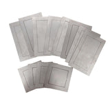 Maxbell 12 Pieces Welding Coupons for Hobbyists Sturdy Welding Equipment Welding Kit