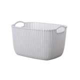 Maxbell 2pcs Storage Basket Hollow Stackable Bin for Clothes