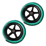 Maxbell 1 Pair Balance Bike Replacement Wheels Noise Reduction Bicycling Lightweight Green