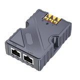 Maxbell Ethernet Splitter Cable LAN Ethernet Cables Internet Adapter Network Adapter 1 to 2