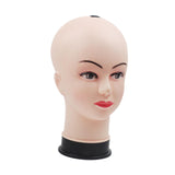 Maxbell Female Mannequin Head Prop Realistic Display Head Model for Hats Cap Makeup