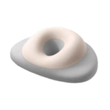 Maxbell Face Down Pillow Ergonomic Salon Massage Pillow for Desk Beauty Salon Gray White