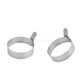 Maxbell 2pcs Nonstick Egg Fryer Round Ring Kitchen Cooker Mold Breakfast Maker 9cm