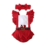 Maxbell Christmas Baby Coverall Clothes Romper for Holiday Baby 1ST Christmas Casual 70