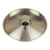 Replacement Pot Lid Easy to Clean with Knob Handle Universal Stock Pot Cover 18cm