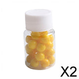 Maxbell 2xFly Fishing Floats Fishing Accessories Foam Floats for Catfish Walleye Trout 14mm