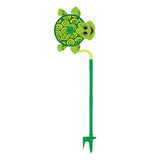 Maxbell Cartoon Water Sprinkler Funny Rotating for Kids for Garden Backyard Watering Turtle
