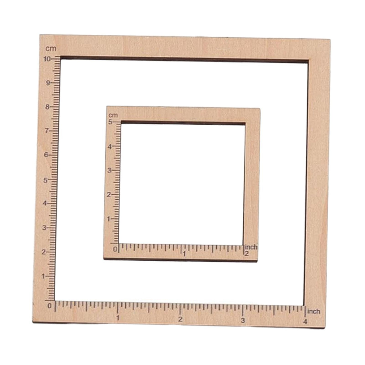 Knitting Gauge Ruler Ergonomical Practical DIY Crafts Crochet Knitting Tools 3Pcs square