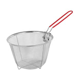 Maxbell Stainless Steel Deep Frying Basket Practical Home with Long Handle Tableware 18cmx11cm