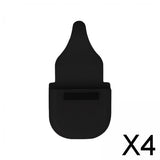 Maxbell 4xRefueling Gloves Easy Install Durable Pinch Mitts for Petrol Station Camping Black
