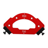 Maxbell CURVE Angle Positioning Template Hardware for Home Carpentry Cutting Machine 73mmx138mm