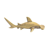 Maxbell Brass Hammerhead Shark Figurine 16.6 cm Ornament Gift Desk Statue Decoration