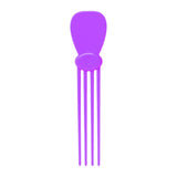 Maxbell Scalp Massage Comb Professional Family Gift Home Salon Compact Head Massager Purple