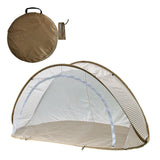 Maxbell Beach Tent Easy Popup Folded Beach Shade for Sun for Outdoor Backyard Hiking