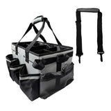 Maxbell Cleaning Tool Organizer Cleaners Multipurpose Portable Cleaning Supplies Bag Gray