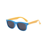 Maxbell Kids Sunglasses Cute Costume Sun Protection Pool Beach Cosplay UV400 Glasses Blue Yellow