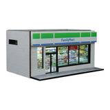 Maxbell 1/64 Supermarket Street Scene Display Case Layout for Home Bedroom Halloween Style A