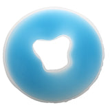 Maxbell 2 Pieces Silicone Gel Face Down Cradle Cushion Pillow for Massage Table Bed