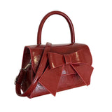 Maxbell Womens Tote Bag Shoulder Bag Fashionable Lightweight Casual Gift Satchel Bag Red