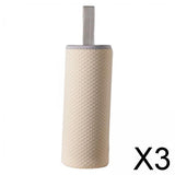 Maxbell 3xNeoprene Water Bottle Carrier Bag Cup Sleeve Holder Embossed 550ml Beige