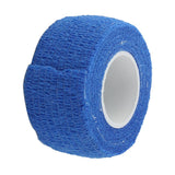 Maxbell 2 Pieces 2.5cm First Aid Strap Self-Adhesive Roll Wrap Bandage Gauze Tape 02