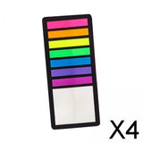 Maxbell 4xIndex Tabs Writable Page Sticky Notes for Diaries Book Markers Magazines with Note