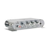 Maxbell Mini Amplifier Sturdy 2.1 Channel Mini Amplifier for TV Speaker Mobile Phone Silver