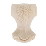 Maxbell 4pcs Solid Wood  Sofa Leg Unfinished Furniture Feet or Couch Chair Cabinet F