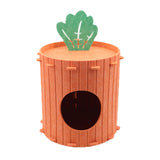 Maxbell Cat House Pet Accessory Sturdy Scratching Pad Hideaway Bed for Multiple Cats S