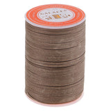 4 Spools 0.45mm Leather Sewing Waxed Thread Hand Stitching Repair Cord