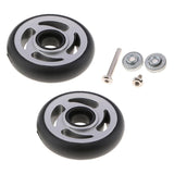 Maxbell Travel Suitcase Luggage Bag Trolley Case Wheels Swivel Casters Set with Nail Accessory Kit - 8220A-A - Aladdin Shoppers