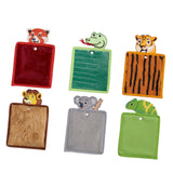 Maxbell 6 Pieces Sensory Mats Animal Sensory Pads for Boys Girls Preschool Classroom