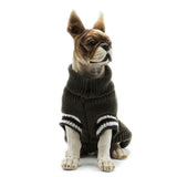 Maxbell Maxbell Colorful Heart-shaped Design Pet Knitted Sweater Winter Keep Warm Apparel S