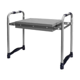 Maxbell Garden Kneeler and Seat Portable Gifts Gardening Stool for Mom Seniors Women Gray