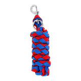 Maxbell Heavy Duty Horse Riding Equestrian Lead Rope with Sturdy Clasp 3 Sizes 3 meters Red+Blue - Aladdin Shoppers