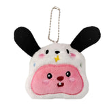 Maxbell Plush Pendant Hanging Charm Pendant Cute Bag Charm for Graduation Bags Purse 10.5cmx9cm
