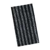 Maxbell Exfoliating Washcloth Towel Sturdy Japanse Long Body Scrub for Men and Women Black Strips