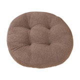 Maxbell Tatami Cushion Pillow Thickened Tatami Cushion for Office Dining Room Chairs light brown
