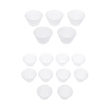 Maxbell 15 Pieces Silicone Resin Glue Tool Distribution Cup Jewelry Making Tools