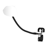 Maxbell Bicycle Bell Rearview Mirror Rotatable Easy to Install Bike Mirror with Bell Left