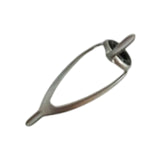 Maxbell Fishing Rod Guide Lightweight Double Foot Pole Guide for Fishing Replacement 30mm