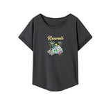 Maxbell Maxbell Womens T Shirt Summer Fashion Soft Crew Neck Tee for Street Commuting Hiking M
