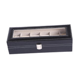 Maxbell Watch Storage Box 6 Slot with Pillow Luxury Organizer for Women Wristwatches