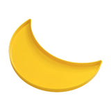 Maxbell Dessert Tray Moon Shaped Desktop Storage Platter for Home Decoration Mubarak