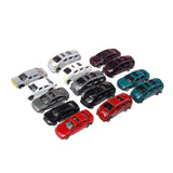 Maxbell 100pcs Painted People Figures & 100 Cars Model Train Street Scenery Layout 1:200