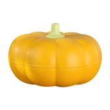 Maxbell Divided Serving Tray Pumpkin Snack Holder Serving Bowl for Dried Fruits Nuts Orange