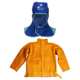 Maxbell Flame Retardant Safey Helmet Welding Neck Protective Hood Jacket for Welder