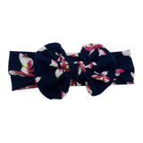 Maxbell Cute Infant Girls Colorful Printed Flower Cotton Bow Baby Hair Band  Style-3